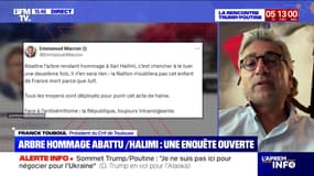 Arbre en hommage à Ilan Halimi abattu: "Il faut faire de la lutte contre l'antisémitisme une grande cause nationale", affirme Franck Touboul, président du Crif de Toulouse