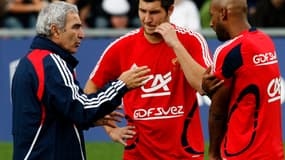 Le Toulousain pourrait déloger Anelka de la pointe de l'attaque contre la Chine.