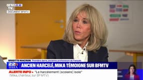 Harcèlement scolaire: "À partir du moment où il y a l'expression d'une souffrance, il faut l'écouter", assure Brigitte Macron