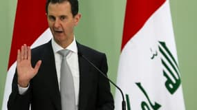 Le président syrien Bachar al-Assad, le 16 juillet 2023 à Damas