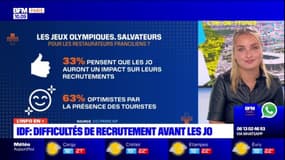 Île-de-France: des difficultés de recrutement pour les restaurateurs avant les JO