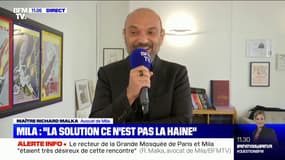 Mila "n'est plus la même aujourd'hui et ne s'exprimerait plus avec les mêmes termes", affirme son avocat