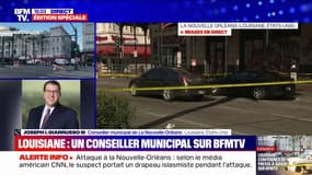 Nouvelle-Orléans: "C'est épouvantable ce qu'il s'est passé", affirme Joseph I.Giarrusso III (conseiller municipal Nouvelle-Orléans)