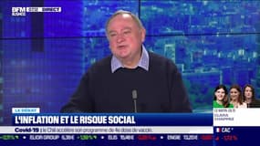 Le débat  : L'inflation et le risque social, par Jean-Marc Daniel et Nicolas Doze - 07/01