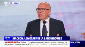 Éric Ciotti (président des Républicains) sur Bruno Le Maire: "Son bilan est épouvantable"