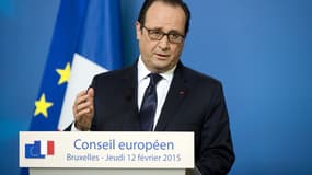 François Hollande a fait un point, jeudi soir, sur l'accord de paix signé à Minsk entre l'Ukraine, la Russie, la France et l'Allemagne.