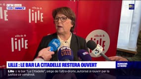 Réouverture du bar "La Citadelle" à Lille: Martine Aubry assure qu'à "chaque fois qu'elle aura les moyens légaux pour faire fermer ce bar, elle le fera"