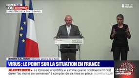 "Nous avons désormais une capacité de 9000 tests par jour que nous allons augmenté de 10.000 supplémentaires d'ici la fin de semaine", déclare Jérôme Salomon, le directeur général de la Santé