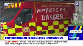 Var: les pompiers en grève pour dénoncer un manquee de reconnaissance