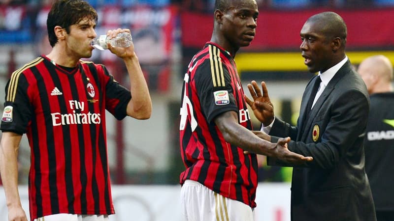 Kaka, Mario Balotelli et Clarence Seedorf
