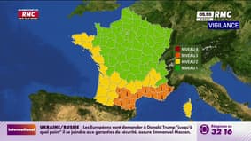 13 départements sont toujours en vigilance orange canicule pour la météo de ce lundi