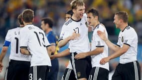Thomas Mueller  a inscrit un doublé contre l'Angleterre