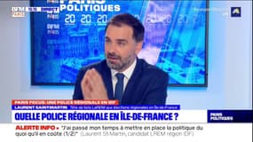 Régionales Ile-de-France: Laurent Saint-Martin, candidat LaREM  "souhaite qu'IDF Mobilités soit le premier coordinateur des forces de sécurité"