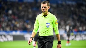 L'arbitre Clément Turpin, à Lyon le 12 mars 2022
