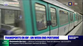 Île-de-France: un week-end perturbé dans les transports