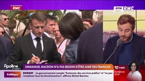 "Emmanuel Macron n'a pas besoin d'être aimé par les Français"