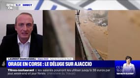 Inondation à Ajaccio: "L'épisode n'était pas prévu" assure le maire DVD de la ville