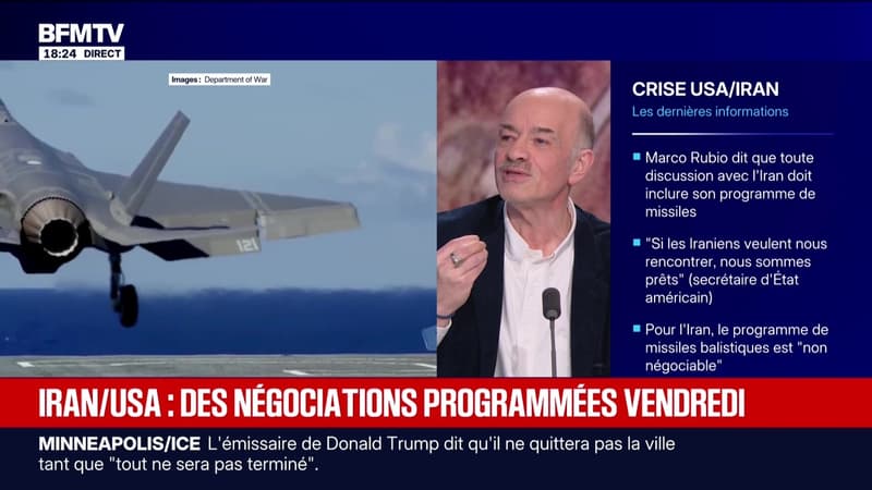 Marschall Truchot : Iran/USA, des négociations programmées vendredi - 04/02