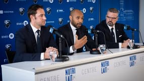 Thierry Henry, au centre