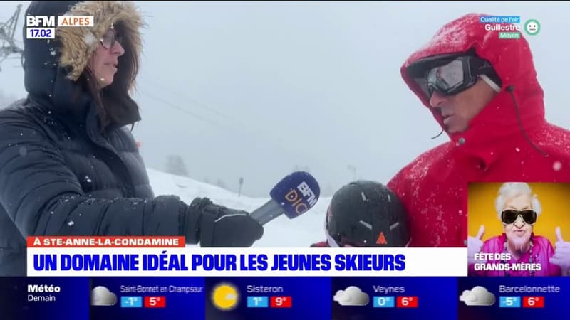 Alpes-de-Haute-Provence: Sainte-Anne-la-Condamine, un terrain de jeu idéal pour jeunes skieurs