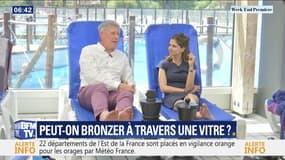 Santé – Les questions de l’été: Peut-on bronzer à travers une vitre ?