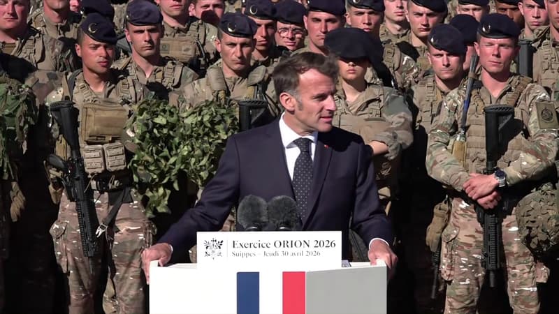 "Un signal clair envoyé à nos alliés et à nos adversaires": Emmanuel Macron salue le "succès" de l'exercice militaire Orion-26