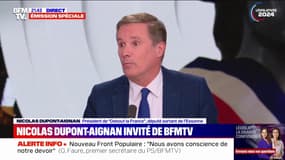 Alliance Ciotti/RN: "C'est une coalition que j'attends depuis tant d'années", se réjouit Nicolas Dupont-Aignan