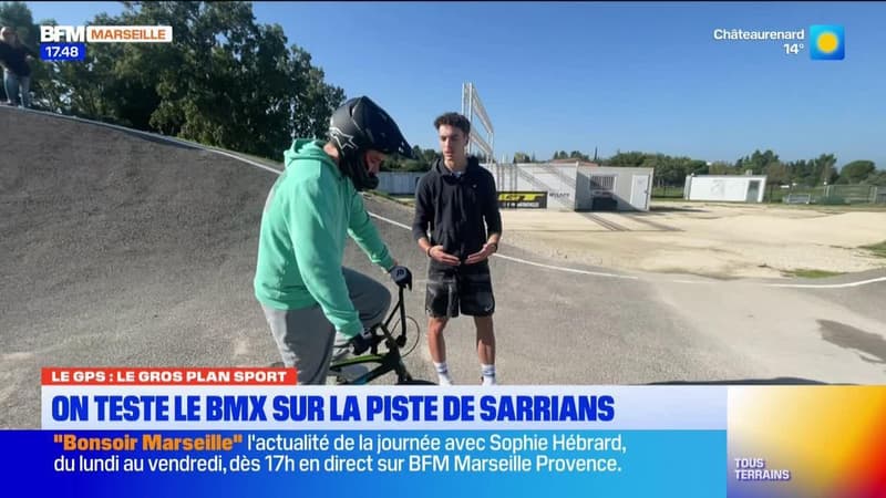 Tous terrains du lundi 4 novembre - On teste le BMX sur la piste de Sarrians 