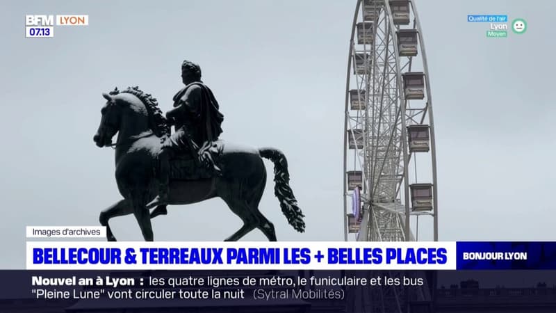 Lyon: la place Bellecour et la place des Terreaux parmi les plus belles places de France