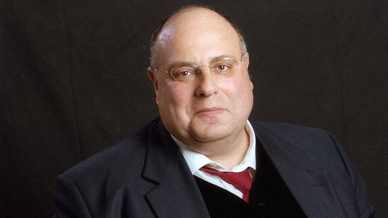 Le journaliste Alexandre Adler en 2001.