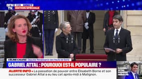 Pour Céline Calvez (Renaissance), le passage de Gabriel Attal au ministère de l'Éducation nationale a été "fondateur d'une légitimité à être nommé Premier ministre"