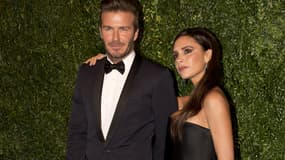 Le couple Beckham en novembre 2014