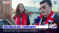 Coupe de France: les supporteurs valenciennois présents au Groupama Stadium