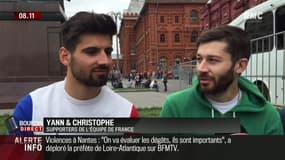 Coupe du monde en Russie: le périple des supporters des Bleus avant France - Uruguay