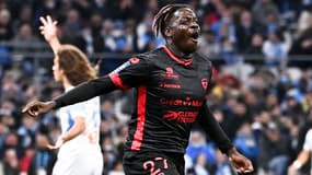 Mohamed Bayo lors d'OM-Clermont, le 20 février 2022