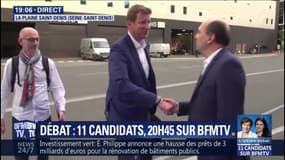 Yannick Jadot arrive pour l'Ultime Débat