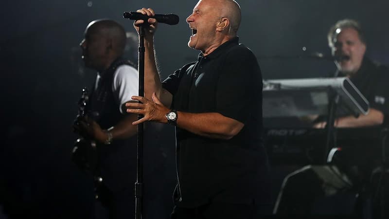 Phil Collins sur scène