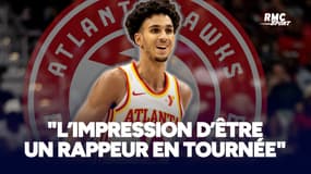 NBA : “L’impression d’être un rappeur en tournée”, Risacher se livre sur sa première saison NBA