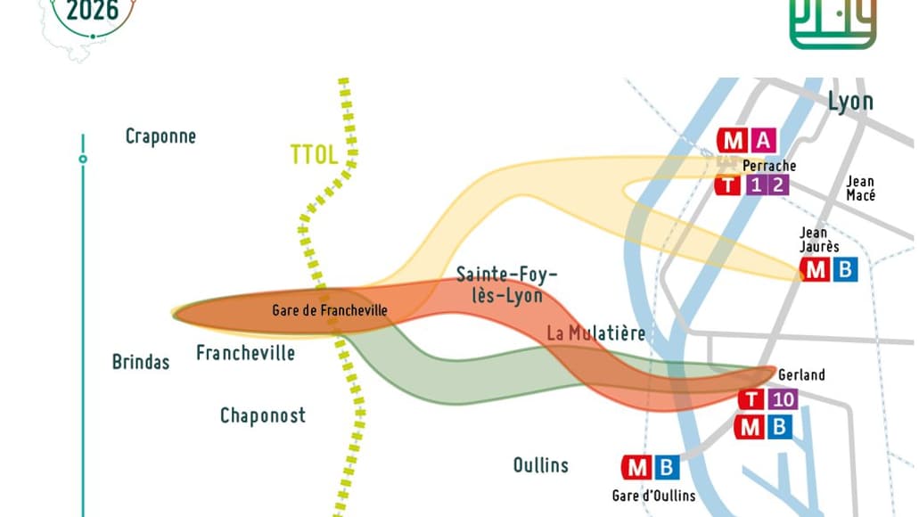 Les trois itinéraires du téléphérique à l'étude. Les trois itinéraires du téléphérique à l'étude.