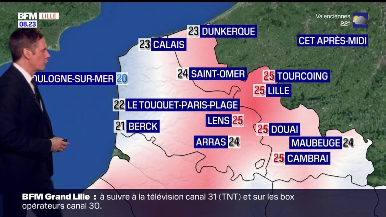 Météo Nord-Pas-de-Calais: de nombreux nuages et quelques gouttes de ...