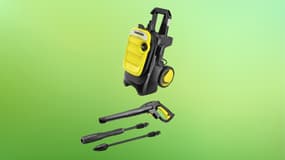 Le nettoyeur haute pression Kärcher K5 le moins cher est chez Cdiscount 
