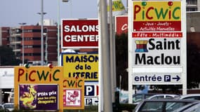 Des panneaux publicitaires (image d'illustration).