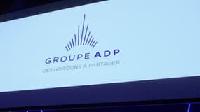 Logo du groupe ADP. 