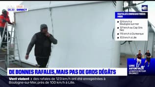 Hauts-de-France: pas de gros dégâts malgré des vents violents