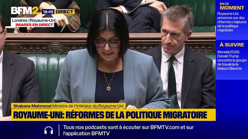 Système "hors de contrôle": la ministre britannique de l'Intérieur défend sa réforme de la politique migratoire