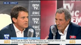 Valls entre Evry et Barcelone : "Ce que je demande c'est qu'on respecte un choix"