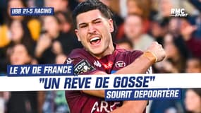 UBB 21-5 Racing: "Le XV de France est un rêve de gosse" sourit Depoortère