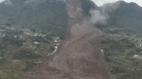 Un glissement de terrain dans la province du Sichuan, dans le sud-ouest de la Chine, s'est produit samedi 8 février 2025