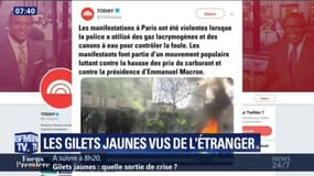 Gilets jaunes: comment les médias étrangers ont relayé les débordements sur les Champs-Élysées