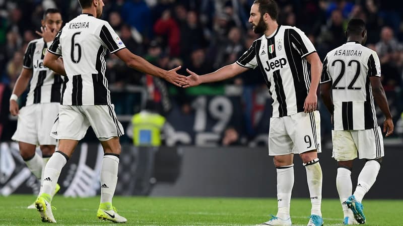 Khedira et Higuain
